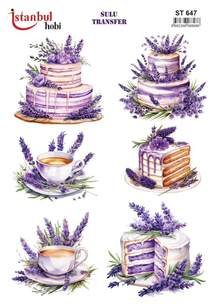 Sulu Transfer Kağıdı 25x35cm ST-647