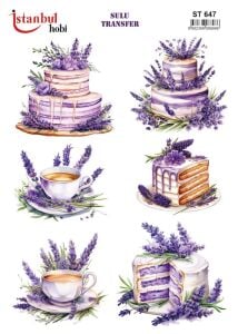 Sulu Transfer Kağıdı 25x35cm ST-647