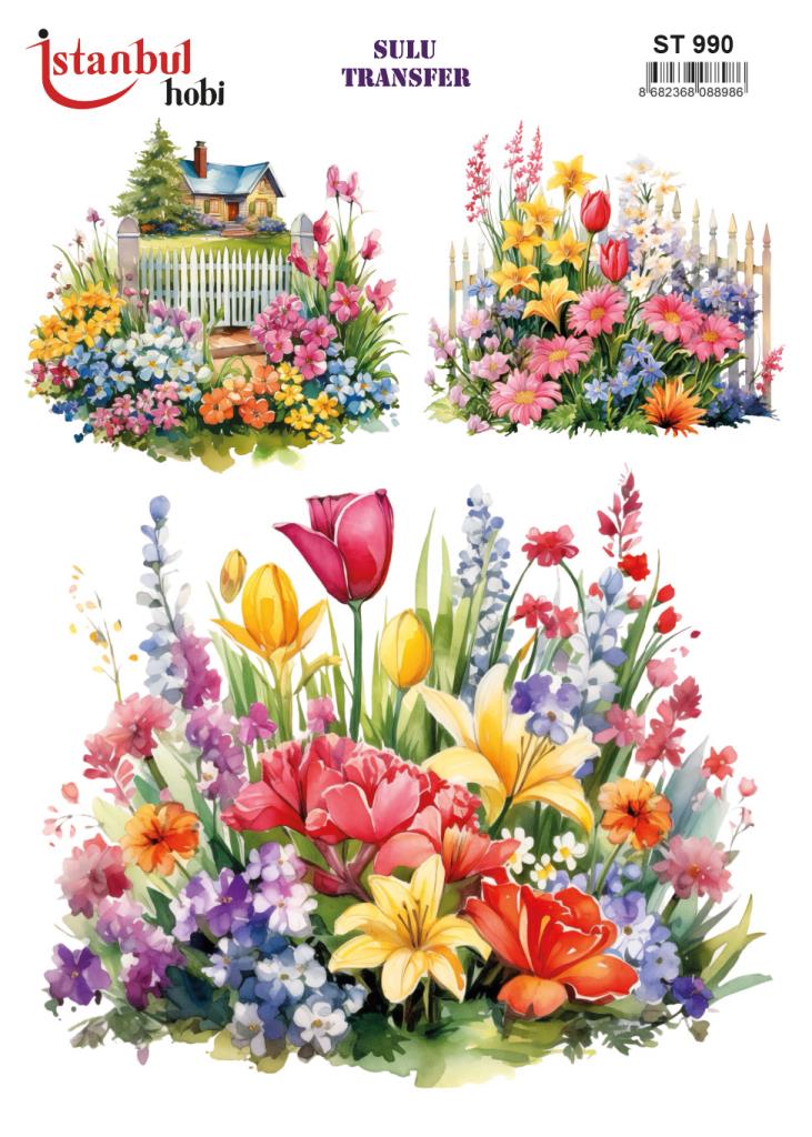 Sulu Transfer Kağıdı 25x35cm ST-990