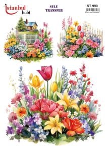 Sulu Transfer Kağıdı 25x35cm ST-990