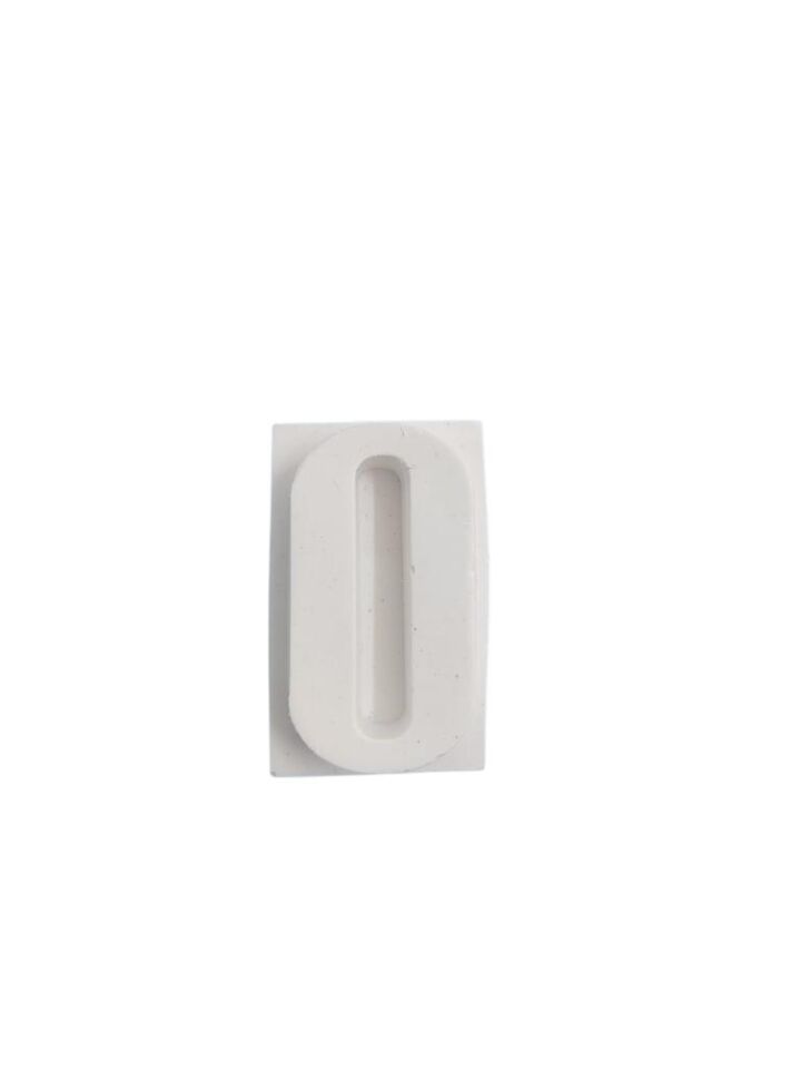 Boyanabilir Rakam Obje - 0 - (Sıfır) 4,5x2,7cm