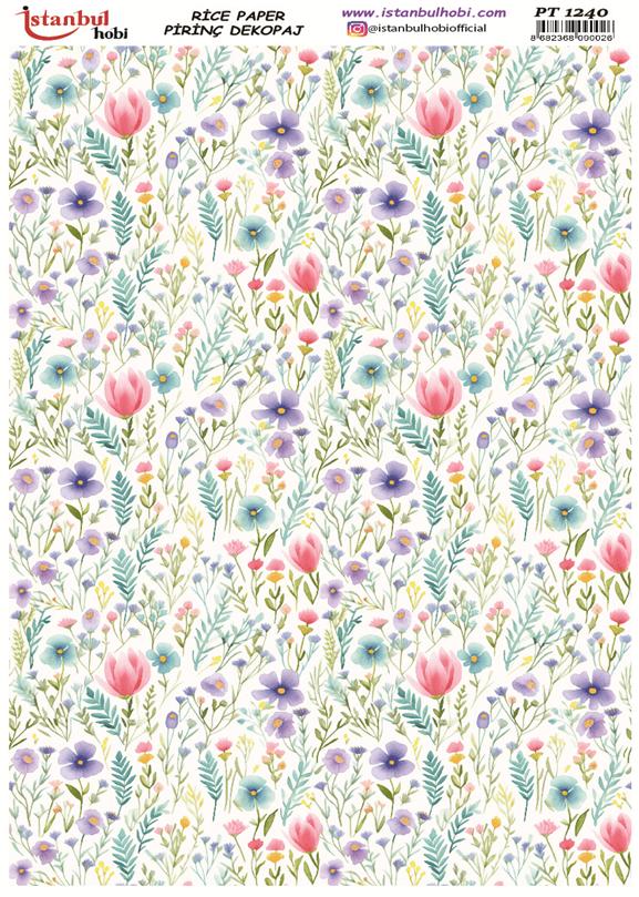 Pirinç Dekopaj Kağıdı 30x42cm PT-1240