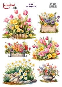 Sulu Transfer Kağıdı 25x35cm ST-981