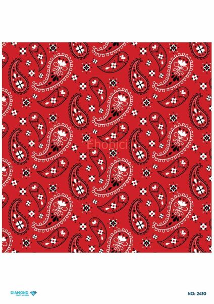 Diamond Pirinç Dekopaj Kağıdı - 2410