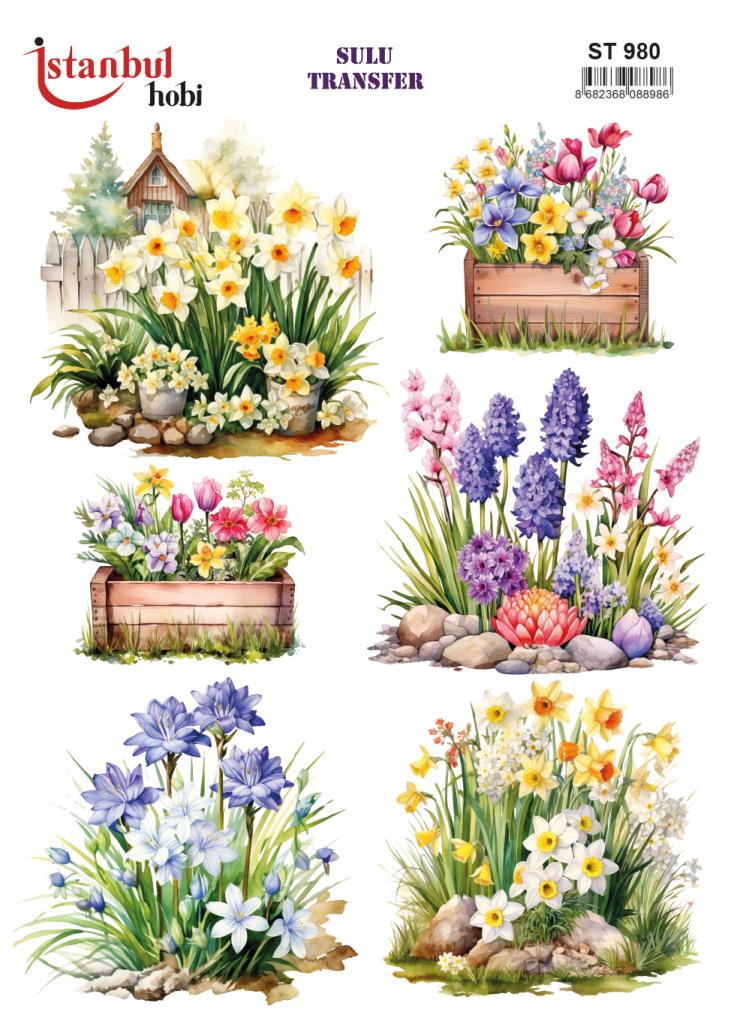 Sulu Transfer Kağıdı 25x35cm ST-980