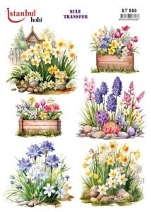 Sulu Transfer Kağıdı 25x35cm ST-980