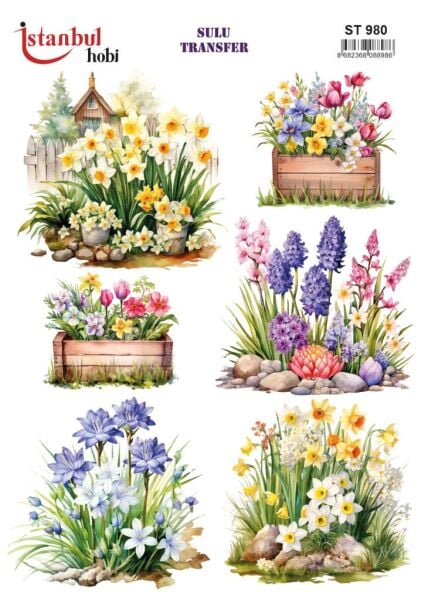 Sulu Transfer Kağıdı 25x35cm ST-980