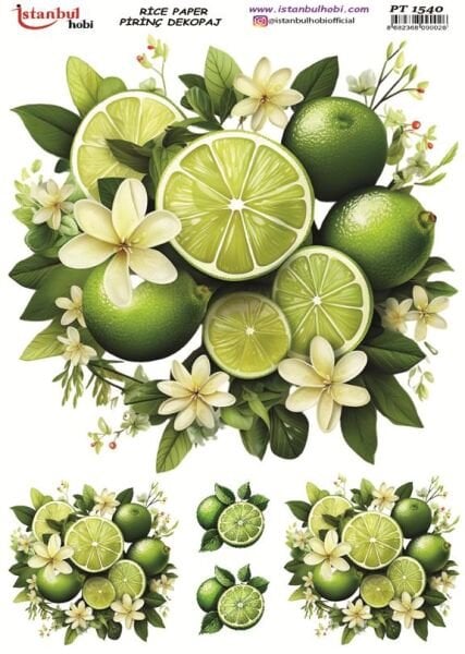 Pirinç Dekopaj Kağıdı 30x42cm PT-1540