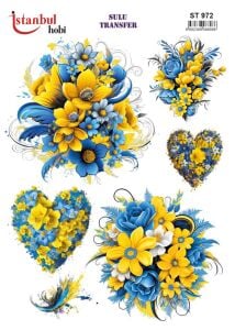 Sulu Transfer Kağıdı 25x35cm ST-972