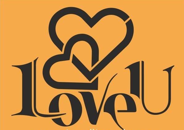 Yazı Desenler Stencil Şablon (15x20) YZ-288