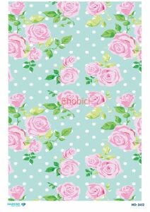 Diamond Pirinç Dekopaj Kağıdı - 2412