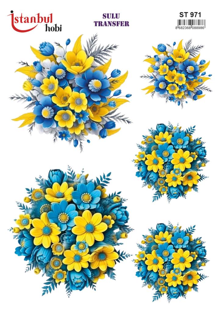 Sulu Transfer Kağıdı 25x35cm ST-971