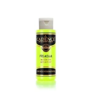 Cadence Fosforlu Akrilik Boya 70ml Florasan Sarı
