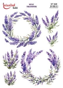 Sulu Transfer Kağıdı 25x35cm ST-649