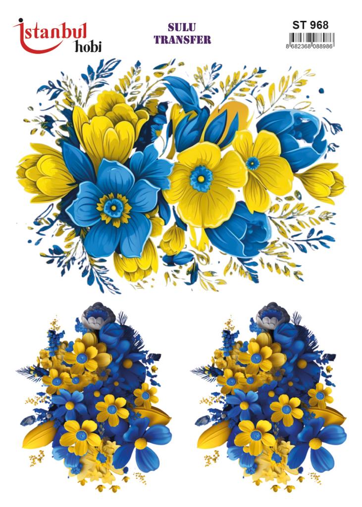 Sulu Transfer Kağıdı 25x35cm ST-968