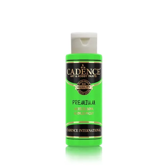 Cadence Fosforlu Akrilik Boya 70ml Florasan Yeşil