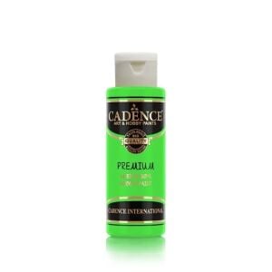 Cadence Fosforlu Akrilik Boya 70ml Florasan Yeşil
