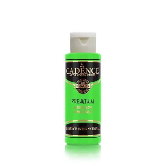 Cadence Fosforlu Akrilik Boya 70ml Florasan Yeşil
