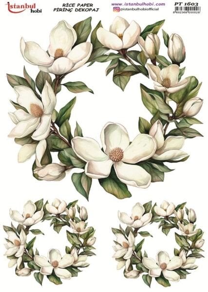 Pirinç Dekopaj Kağıdı 30x42cm PT-1603