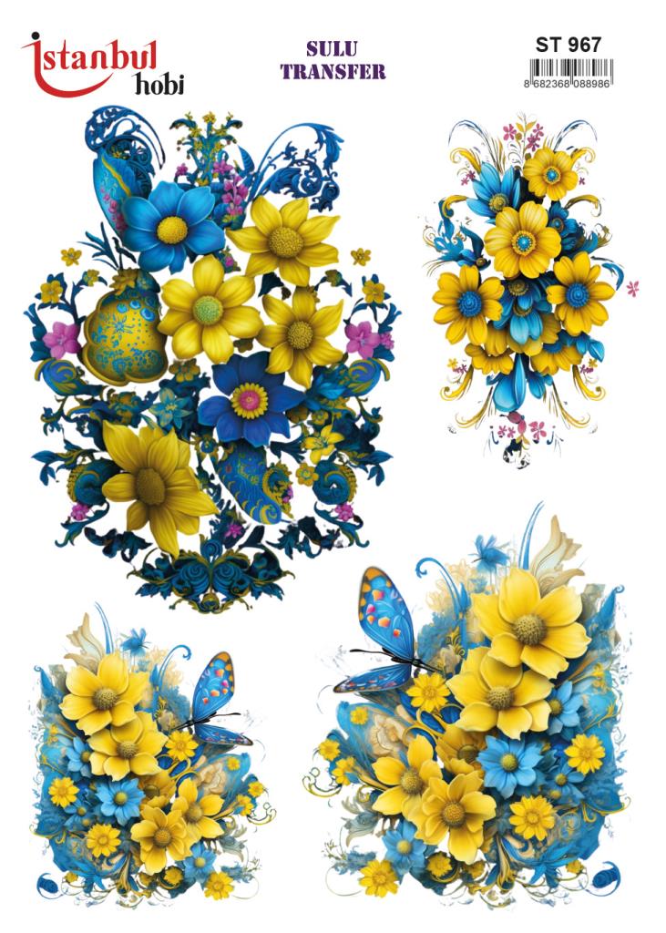 Sulu Transfer Kağıdı 25x35cm ST-967