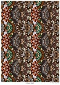 Lineart Pirinç Dekopaj Kağıdı Model - 2727