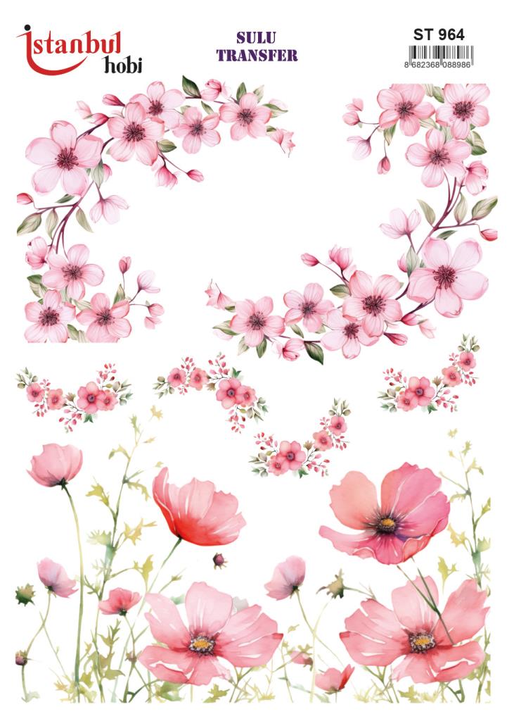 Sulu Transfer Kağıdı 25x35cm ST-964