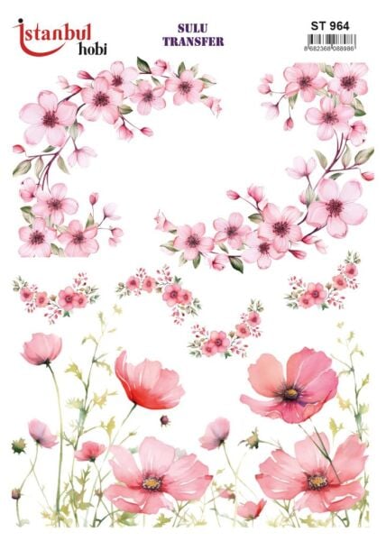 Sulu Transfer Kağıdı 25x35cm ST-964