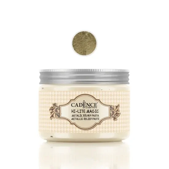 Cadence Hi-Lite Rölyef Pasta 6771 Altın 150ml