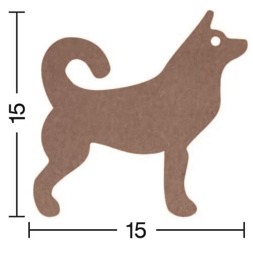 Ahşap Köpek H-67