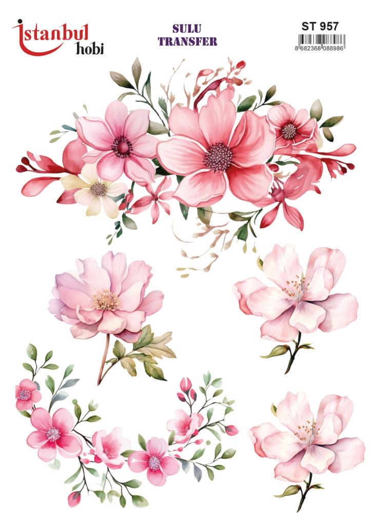 Sulu Transfer Kağıdı 25x35cm ST-957