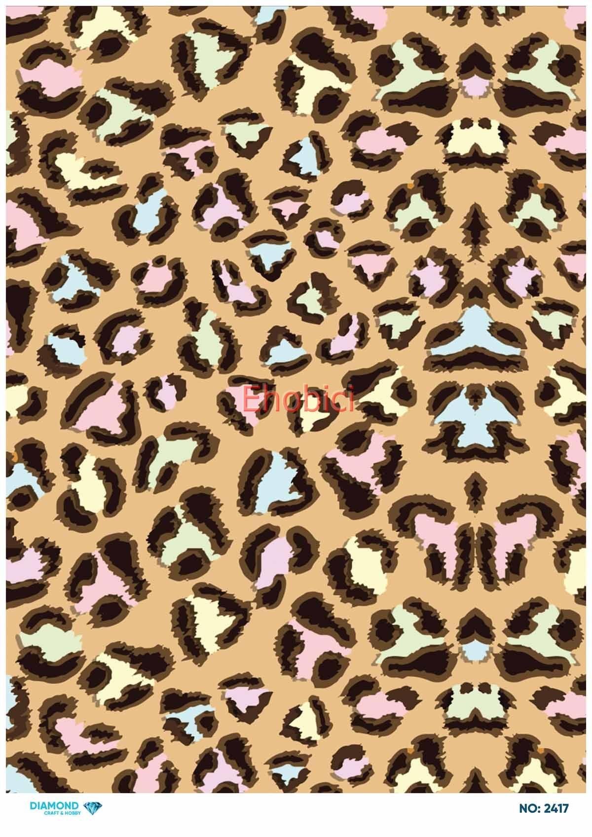 Diamond Pirinç Dekopaj Kağıdı - 2417