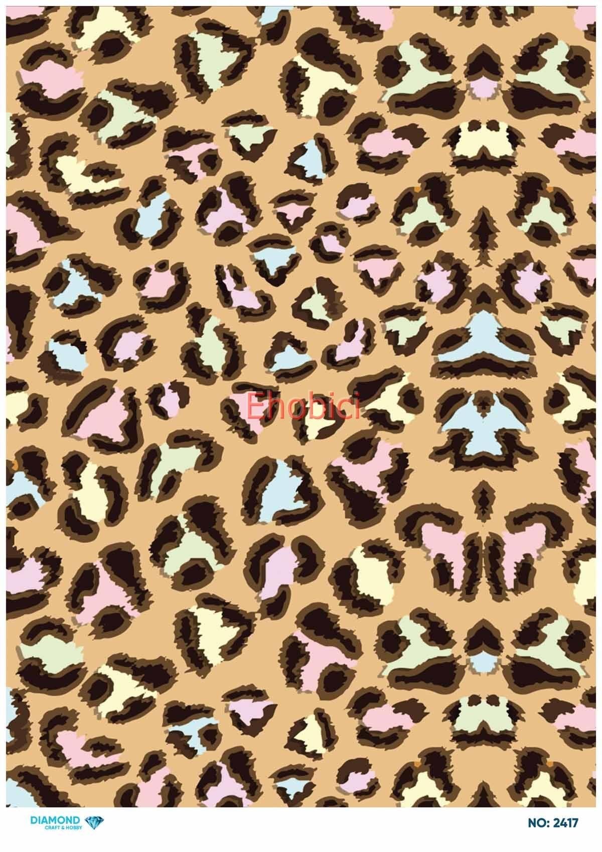 Diamond Pirinç Dekopaj Kağıdı - 2417