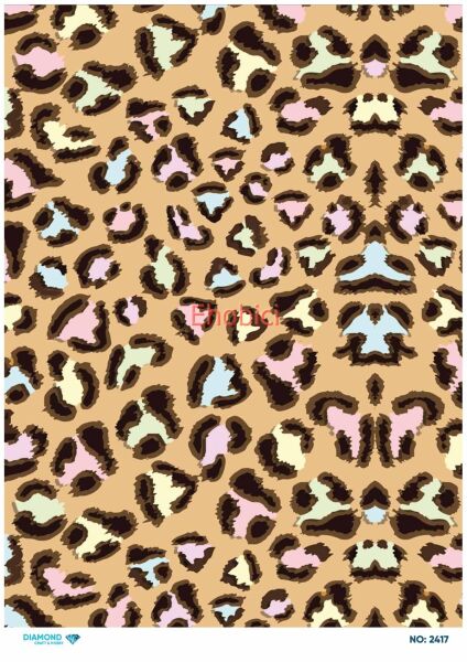 Diamond Pirinç Dekopaj Kağıdı - 2417