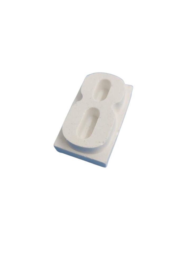 Boyanabilir Rakam Obje - 8 - (Sekiz) 4,5x2,7cm