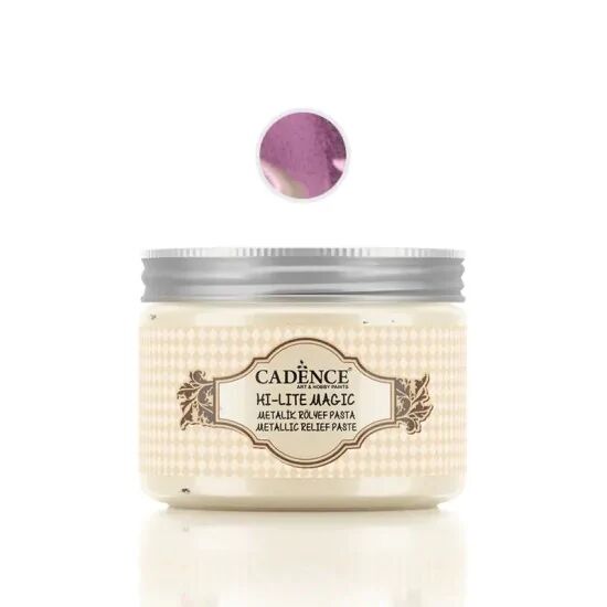 Cadence Hi-Lite Rölyef Pasta 6795 Kırmızı 150ml