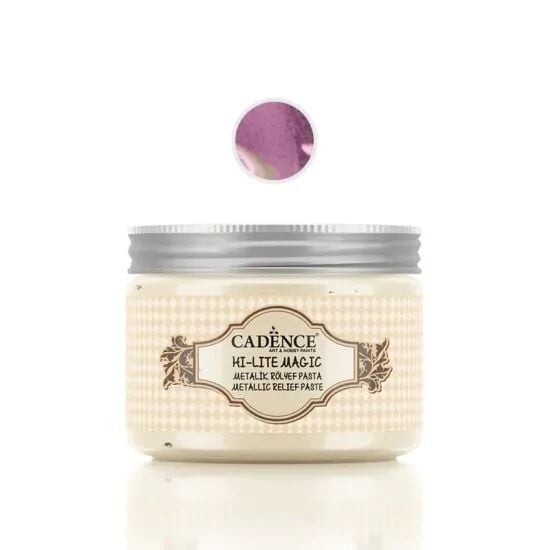 Cadence Hi-Lite Rölyef Pasta 6795 Kırmızı 150ml