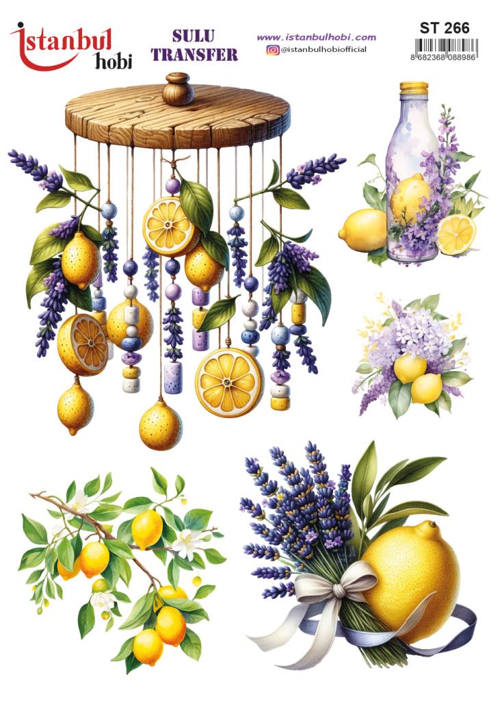 Sulu Transfer Kağıdı 25x35cm ST-266