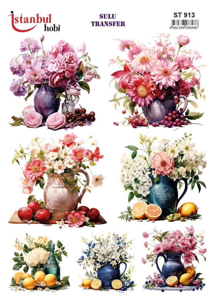 Sulu Transfer Kağıdı 25x35cm ST-913