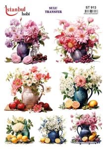 Sulu Transfer Kağıdı 25x35cm ST-913