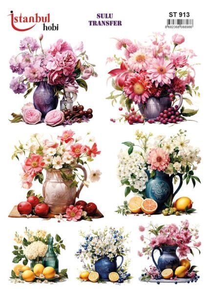 Sulu Transfer Kağıdı 25x35cm ST-913