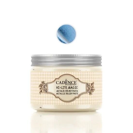 Cadence Hi-Lite Rölyef Pasta 6832 Mavi 150ml