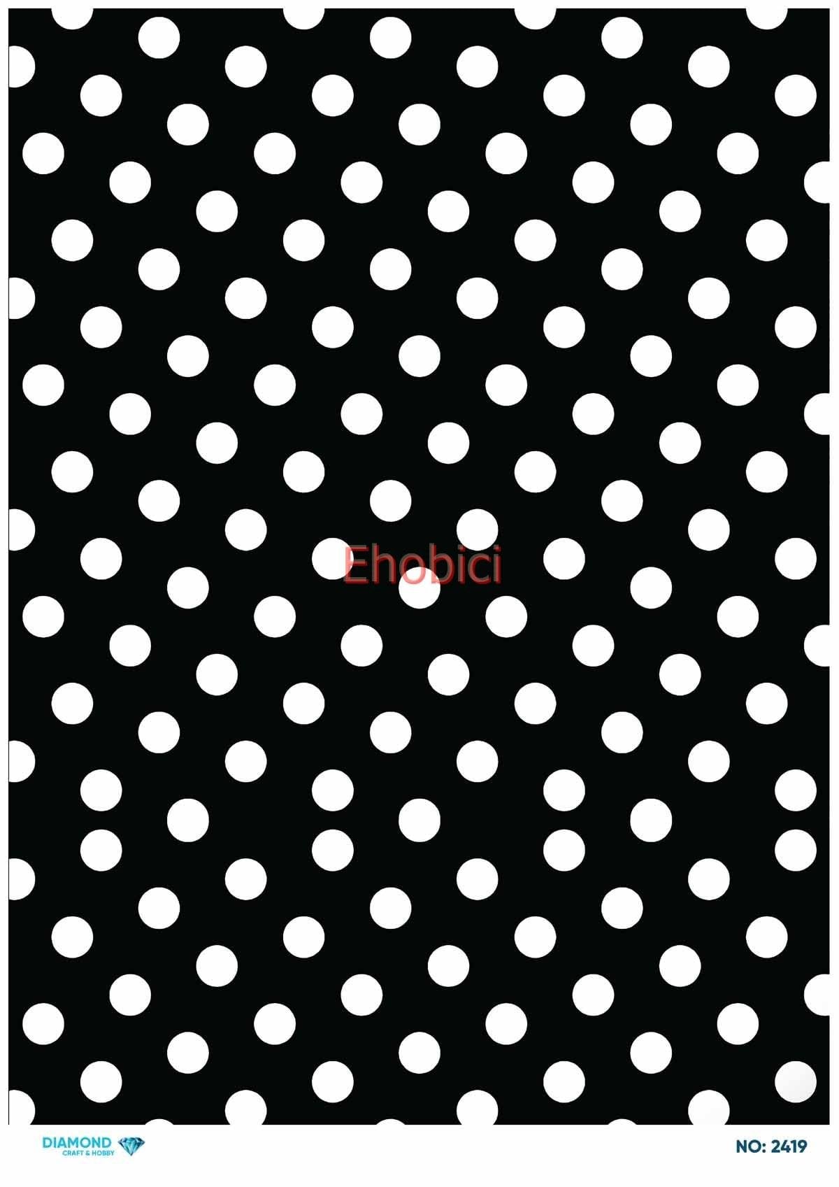 Diamond Pirinç Dekopaj Kağıdı - 2419