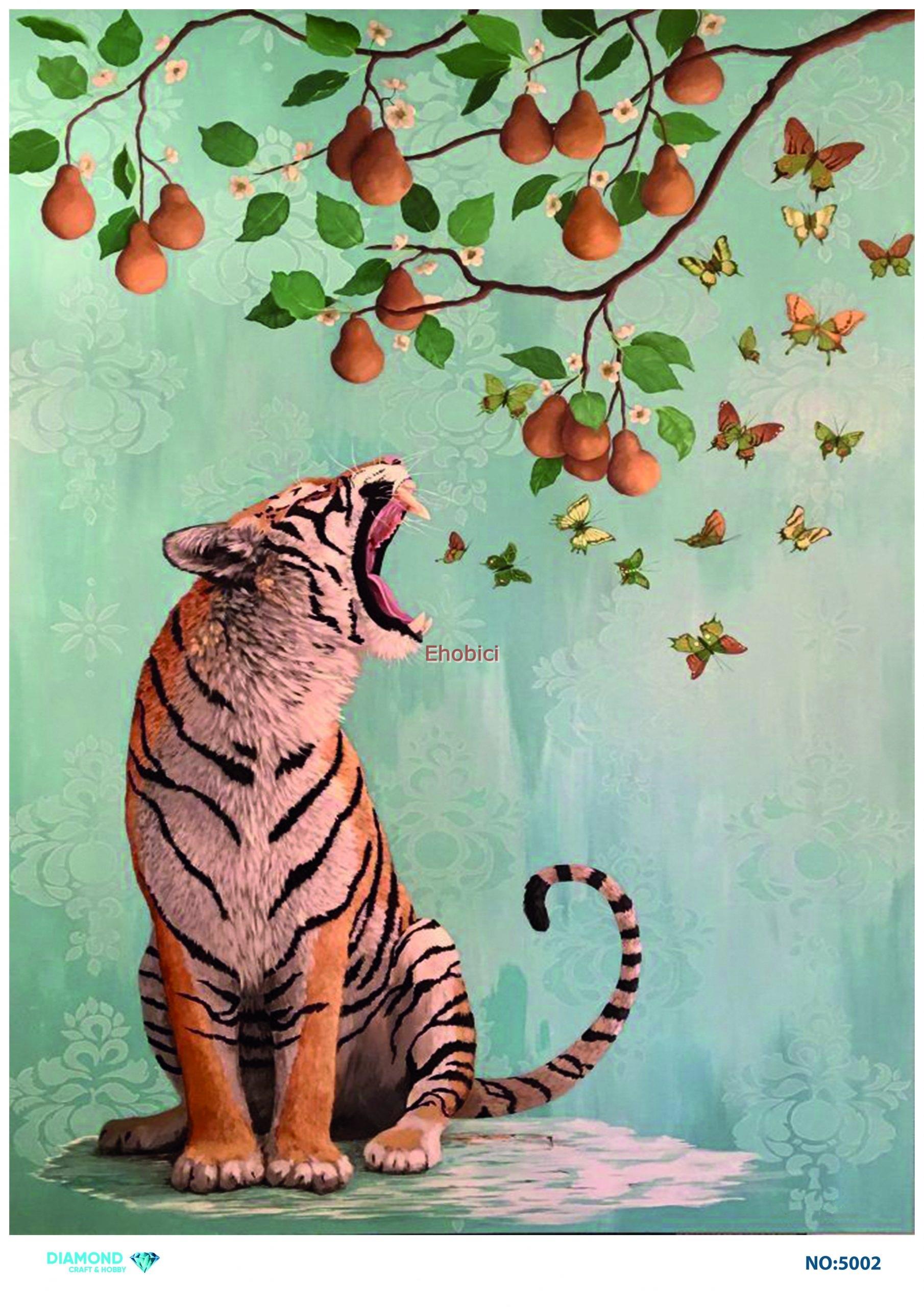 Diamond Pirinç Dekopaj Kağıdı - 5002