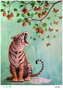 Diamond Pirinç Dekopaj Kağıdı - 5002