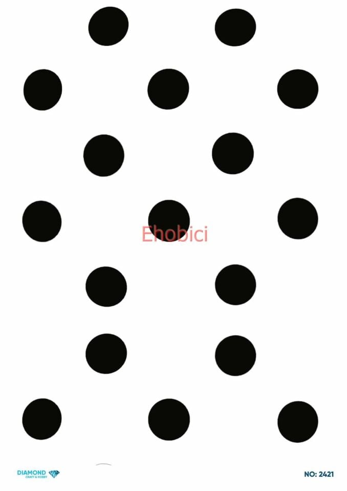 Diamond Pirinç Dekopaj Kağıdı - 2421