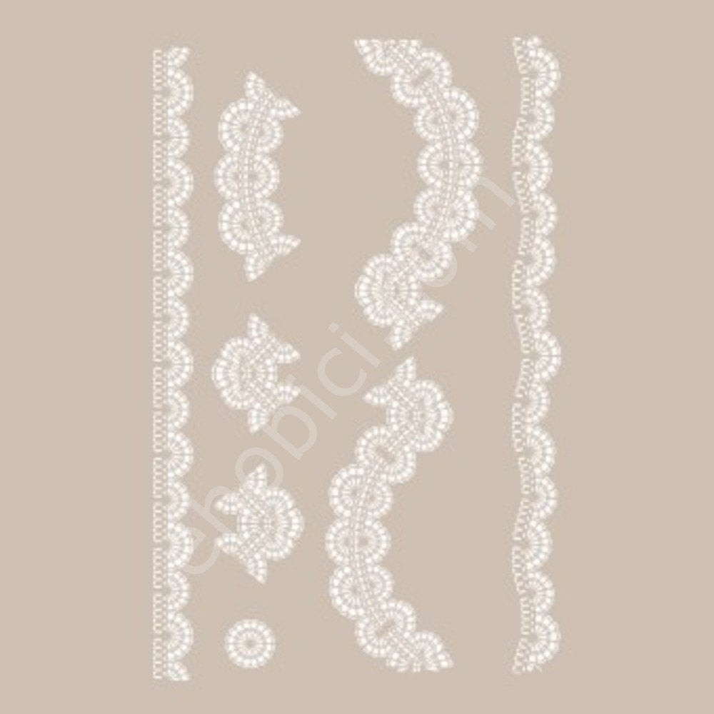 DS03 Cadence Dantel Serisi 25x35 Stencil