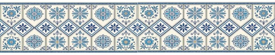 Ütü ile Bordür Rub On Transfer Kağıdı 150cm RK105