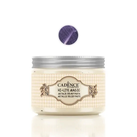 Cadence Hi-Lite Rölyef Pasta 6818 Mor 150ml