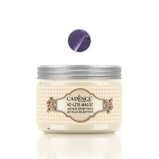 Cadence Hi-Lite Rölyef Pasta 6818 Mor 150ml