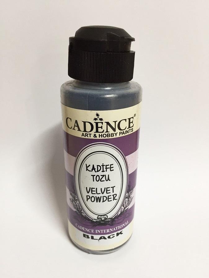 Cadence Velvet Kadife Tozu 120ml Siyah